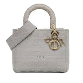 Medium Canvas Cannage Lady D Lite